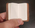 Miniature Notebook, Handmade Leather Cover, Portable Travel Sized Journal