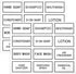Alrhso 24 PCS Waterproof Labels for Bottles Bathroom Labels Shampoo Label Waterproof White