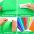 Cholemy 36 Pcs Plastic Pocket Folders with Prong - 2 Heavy Duty Pockets Folders with 3 Prongs Letter Size Paper Folders