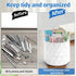 Desk Organizer, 360°Rotating Sparkling Diamond-like Pen Holder, 5 Compartments Storage Box for Office, School, Home