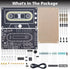 10 Minutes Sound Recorder Soldering Project, ICSTATION DIY Audio Voice Recorder Learning Kit With LED Flashing Lights