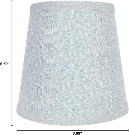 Nurnesy E14 Household Cloth Art Chandelier Lampshade Floor Lamp Shade Light Cover for Table Lamps