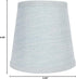 Nurnesy E14 Household Cloth Art Chandelier Lampshade Floor Lamp Shade Light Cover for Table Lamps