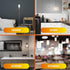 Fishbone LED Filament Vintage Edison Light Bulbs, T45/T14 E26 4W Antique Tubular, 400LM 4000K, 6 Pack