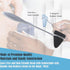 A2Z 9 Set, Hammers, SCILAB pcs Neurological Percussion Reflex Taylor Buck Babinski Pinwheel, Tuning Forks Diagnostic