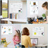 MaxGear Small Weekly Calendar Dry Erase Board, 16"x12" Hanging Double-Sided White Board for Planning, School, Office