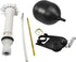 Danco 80816 Complete Toilet Repair Kit, White Fill Valve, Flapper, Rod, Float Replacement