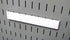 Wall Control 8in Pegboard Accessory Hanger Tool Holder Bracket, White
