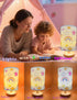 HYLING 3 9 Rainbow Lamp, Rainbow Lamp for Girls Room, Color Changing LED Night Light with Brightness Levels Wood