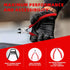 HAUTMEC 5" Precise Small Flush Cutting Wire Cutter Plier 2PCS with Location Pin for Fine Shearing
