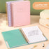 Hardcover Spiral Notebook with Tabs, 7"x10" Large Spiral Lined Journals for Women, 240 Pages College Ruled, 5 Subject,