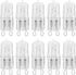12Vmonster 10 Pack Crystal Clear Lense Q20/G9/CL/120V G9 JCD 20 Watt 120