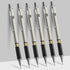 Four Candies Metal Mechanical Pencil Set - 6PCS 0.7mm Art Pencils & 360PCS HB Lead Refills & 3PCS Erasers