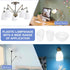 1.18" 4.53" 5 PATIKIL Hole High Plastic Lampshade, Pcs Floor Lamp Light Covers Replacement Lamp Shade Cover for Floor