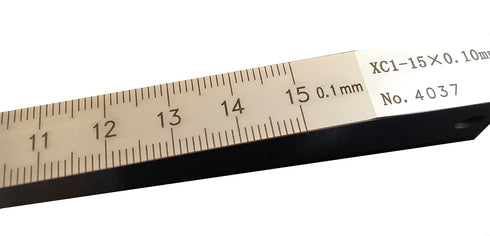 Taper Gauge Gap Gage Welding Wedge Feeler Gauge, Gap Hole Measure Tool, 1-15mm