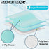 13" 18", 2-Ply 1-Ply (500, SurgiMac Disposable Patient Bibs x Tissue + Poly, Adult Bibs for Patient Care, Eating