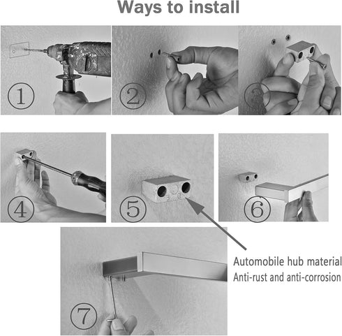 RANDOM Toilet Paper Holder - Polished Chrome Square Bathroom Hardware Accessories, SUS 304 Stainless Steel Wall Mount