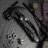 Unique Gifts for Fathers Day Men from Daughter Son Kids, All in One Multitool Hammer Survival Kit for Dad