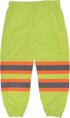 Ergodyne Adult Class Two-tone Reflective Safety Pants, Lime, XX-Large-3X-Large