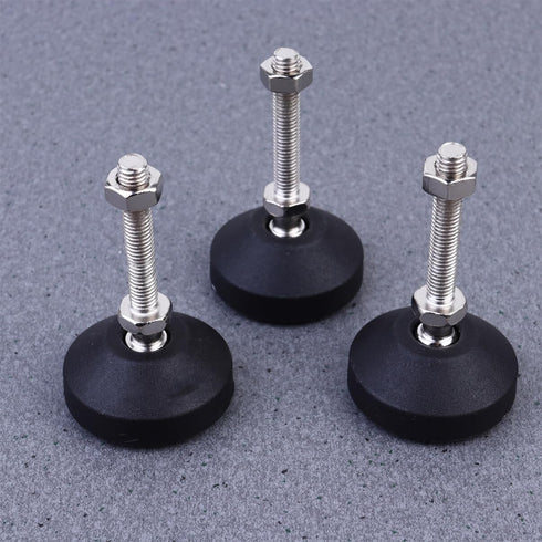 4pcs DOITOOL Furniture Support Height Adjustable Stand Swivel Accent Chair Metal Chairs Floor Couch Adjustable Table