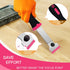 DEKEones Razor Blade Scraper - 2 PCS Tool for Removing Labels, Stickers, Grease from Windshield, Glass (Pink)