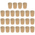 MECCANIXITY Tapered Cork, 20.6x15.9x25.4mm Natural Wooden Leakproof Cork Stoppers for Laboratory