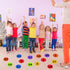ForTomorrow Carpet Markers with Numbers, 36 Pcs 4" Classroom Sitting Dot for Preschool
