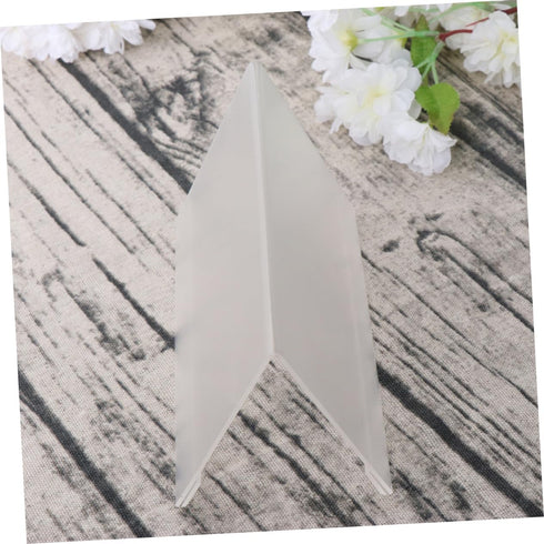 Lurrose Stylish Acrylic Card Holder for Easy Information Display