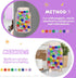 Fyguard 45Pcs 9.8" Magnetic Reward Jar for Kids, Large Star Jars Reward System, Magnetic Rewards for Kids Home Personal