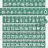 Number Line Bulletin Board - 20 to 120 for Wall Classroom, Eucalyptus Leaf Green Bulletin Border Trim Decor