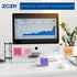 ZCZN 400 Sheets Pop-up Sticky Notes, 3 x 3 Inches, 4 Pads, 100 Sheets/Pad, Bright Color, Red