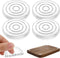 Shimmeroo 4Pcs Cutting Board Feet Non Slip - 1.6 Inch Self Adhesive Silicone