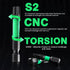 6-Inch Set 13-Piece, TT7-TT40 S2 Long Security Torx Bit Tamper-Proof Star Driver Bits, Steel, CNC-Machined Tips, Impact