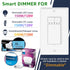 Dimmer Switch,1PK Wire,2.4GHz Dimmable 150W CFL,600W Greencycle Smart Single Pole, Needs Neutral WiFi Light Switch,Work