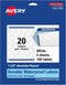 Avery Durable Waterproof Round Labels - Sure Feed Technology, Print-to-The-Edge, 1.5" Diameter, 100 Total, Oil and