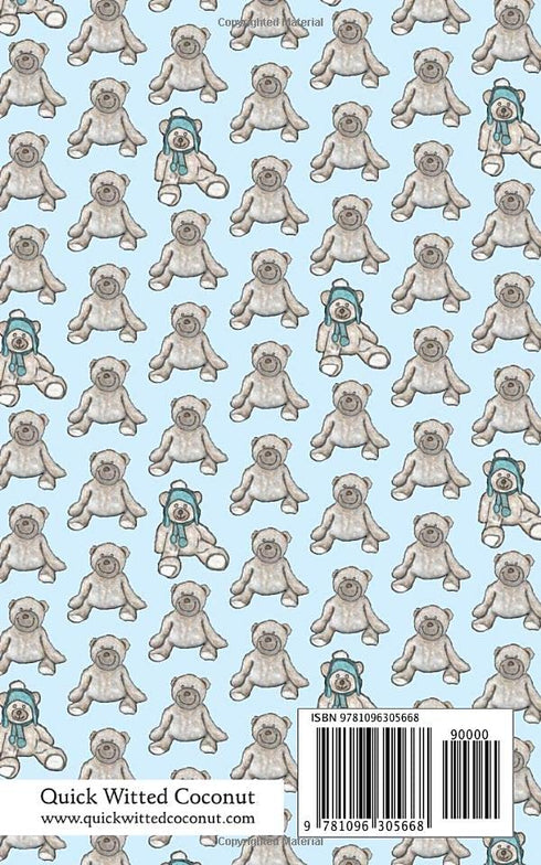 Teddy Bears Notebook - Ruled Pages - 5x8 - Premium: (Blue Edition) Fun notebook 96 ruled/lined pages (5x8 inches / 12.7x20.3cm / Junior Legal Pad / Nearly A5)