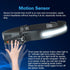 COSOOS Original 2 Rechargeable Headlamps, Bright LED Flashlight 1000 Lumen with Motion Sensor for Camping, Hiking
