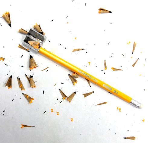 BAZIC Pencil Wood Pre-Sharpened Pencil #2 HB, Latex Free Eraser Yellow Pre Sharpened Pencils for Exam Sketching School Office (12/Pack), 2-Packs by BAZIC Products