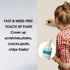 NADAMOO Beige Multi Surface Touch Up Paint for Interior and Exterior, Cabinet, Wall, Door, Furniture, Windows, Shutter,