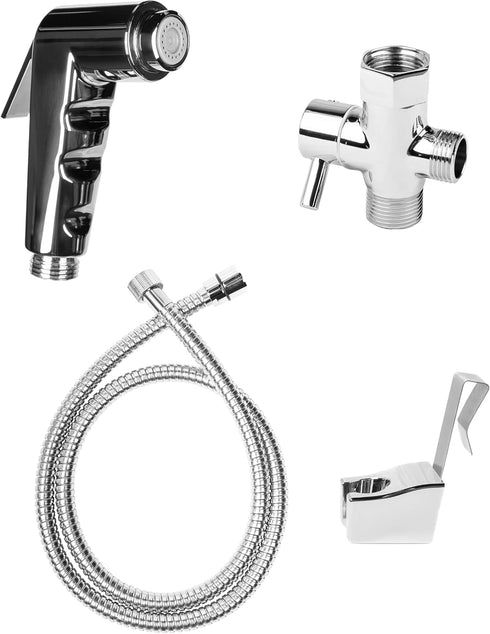 Niagara Luxury Handheld Bidet Sprayer Adjustable Water Pressure for New and Existing Toilets, Mounted to Wall