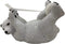 Polar Bear Style Desktop Tape Dispenser with Steel Teeth Cutter, Velveted Cloth Bottom for Office Accessories