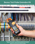 Multimeter Leads, Test Probe Extenders Kit, 2 PCS Extenders for Modular Test Probes & Leads