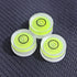 5Pcs Small Circular Bubble Levels with Double Sided Adhesive Bottom, Mini Stick-on Bubble Spirit Level Measuring Tools