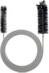 Extra-Thick Drain Brush with Stronger Spring, 67-Inch Flexible Pipe Cleaning Tool for Curved Pipes