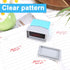 Gosknor 2 Pcs Pleasure to Serve You Stamps, Self Ink Stamp Personalized Custom Cute Server Stamps for Checks Square