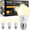 TJOY Dusk to Dawn Light Bulbs Outdoor, Light Sensor LED Light Bulb,