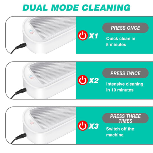 Jupitor Ultrasonic Jewelry Cleaner, Sonic Cleaner, Ring Cleaner, Glasses Cleaner, Diamond Ring Cleaner, Watch Cleaner