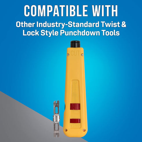 Jonard Standard Double Ended Punchdown 110 Block Blade - EPB-110 with & without Cutter