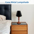 2PCS E27 Bulb 4.13" MY MIRONEY Black Barrel Metal Lampshade Hardware Industrial Pendant Light Shade Vintage Chandelier