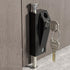 PINGPINGXIE Patio Door Lock for Enhanced Home SecurityPatio Doors Black Auxiliary Security Lock, Sliding Patio Door Two